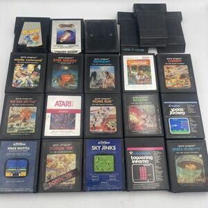Vintage Atari 2600 Game Lot of 21 Games